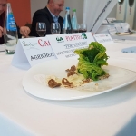 Lo scenografico piatto presentato da Casamolinari